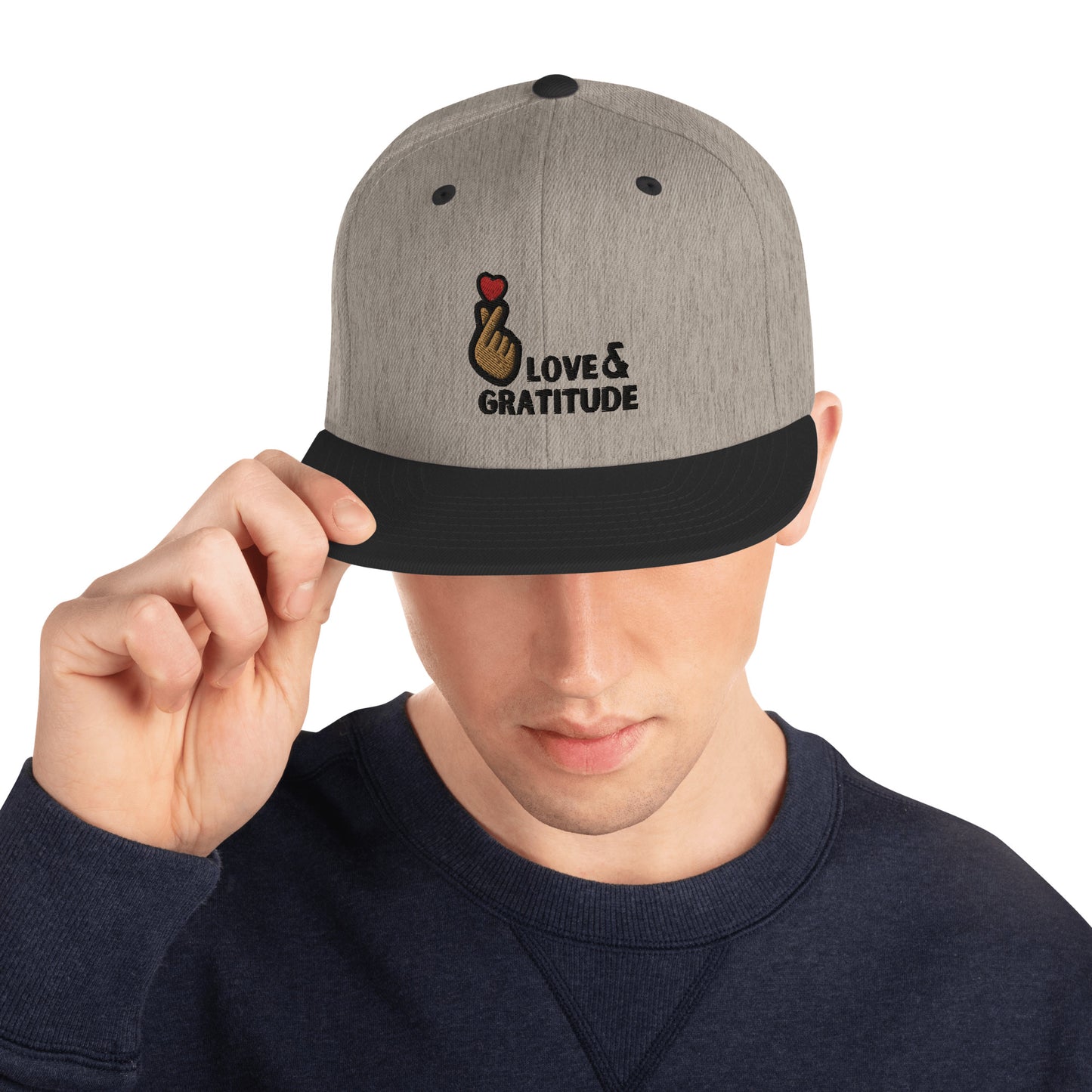 Love & Gratitude Snapback Hat