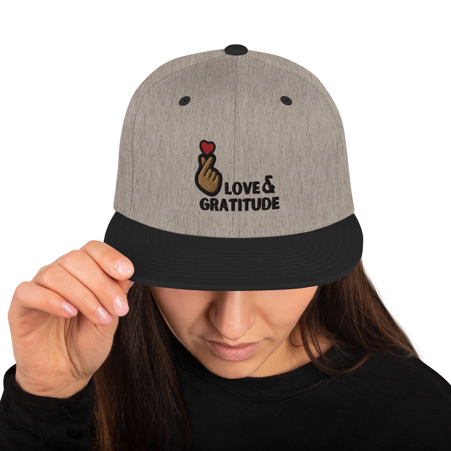 Love & Gratitude Snapback Hat