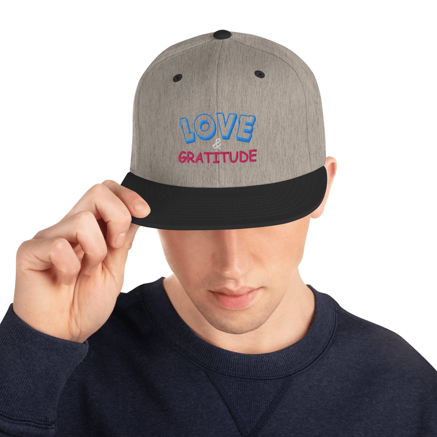 Love & Gratitude Snapback Hat