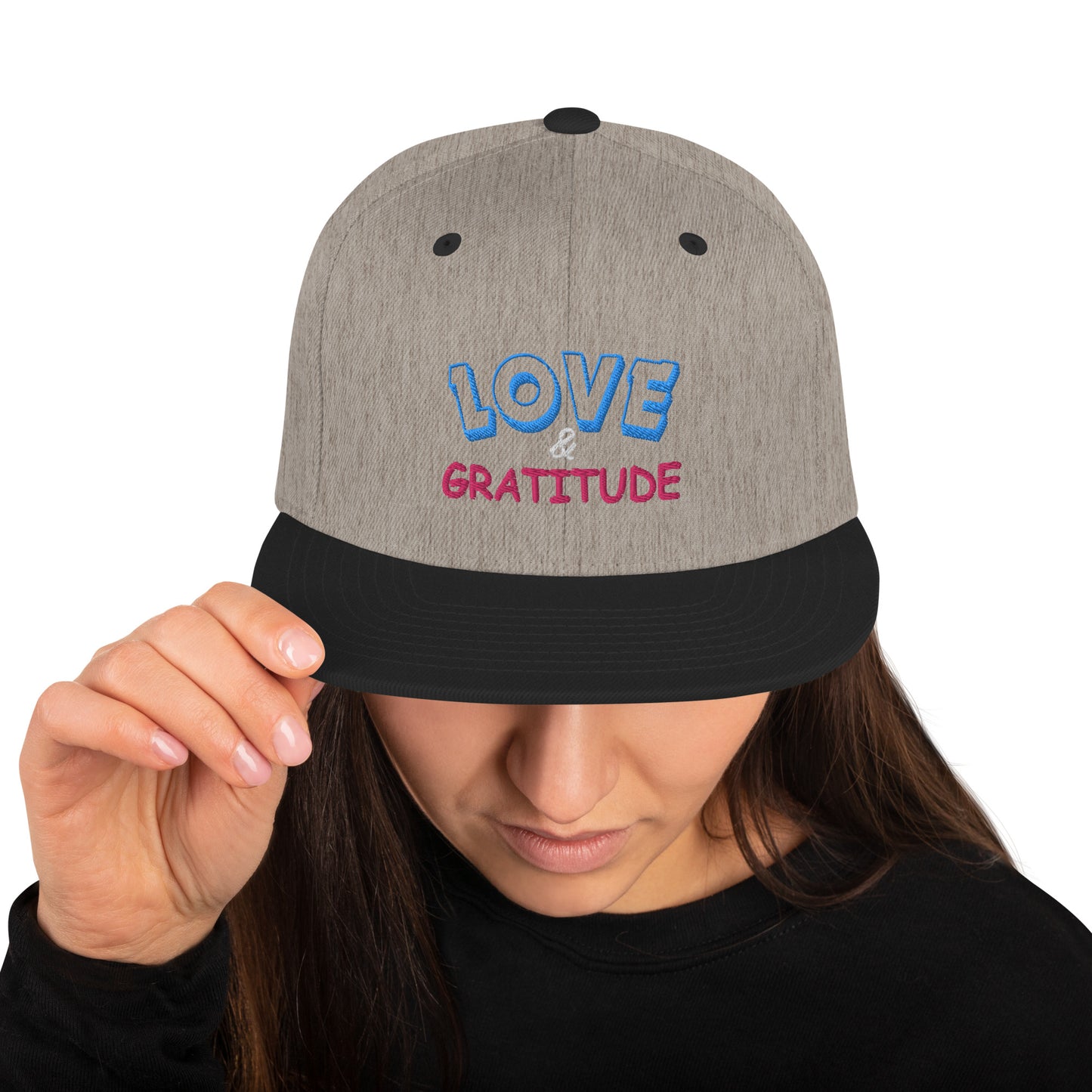 Love & Gratitude Snapback Hat
