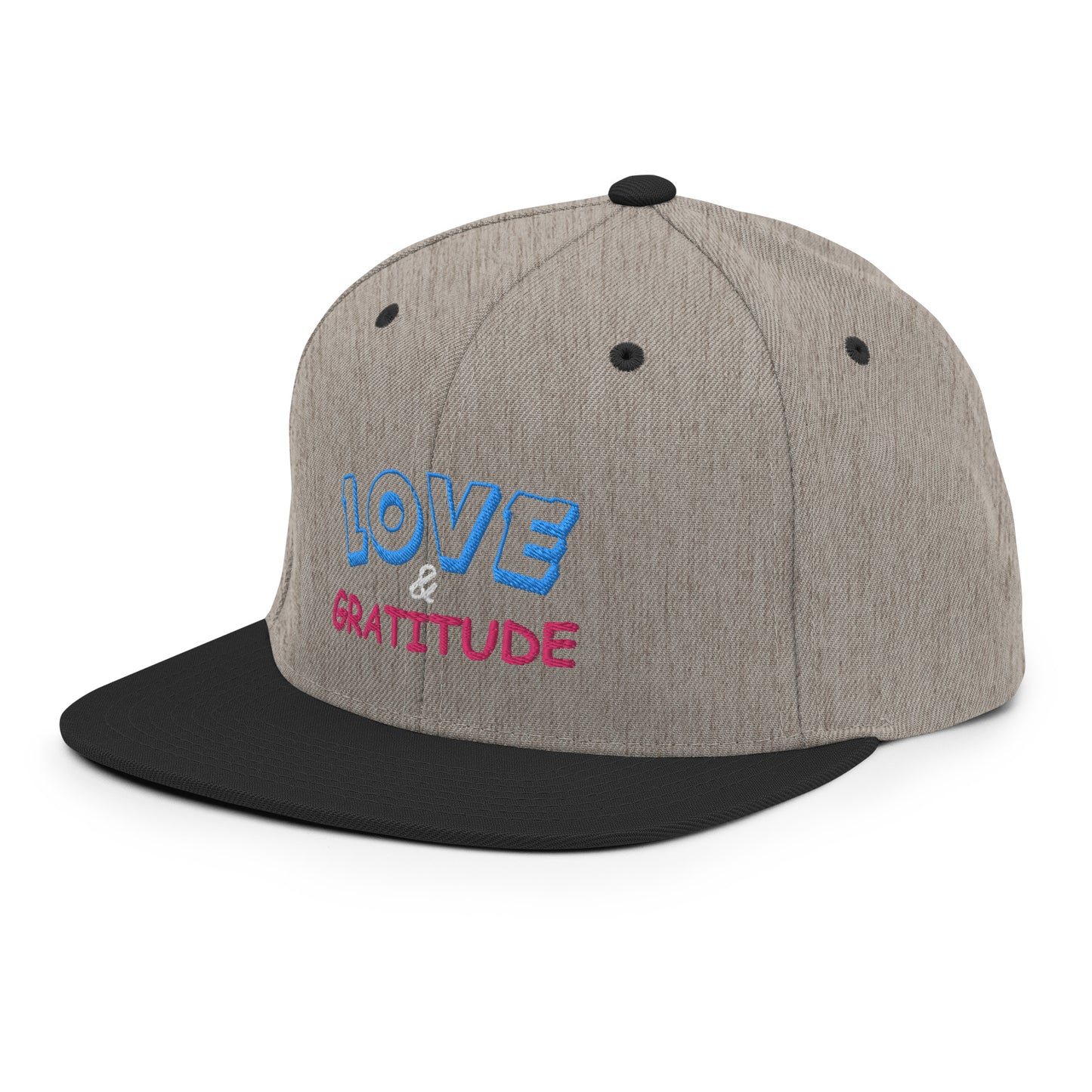 Love & Gratitude Snapback Hat