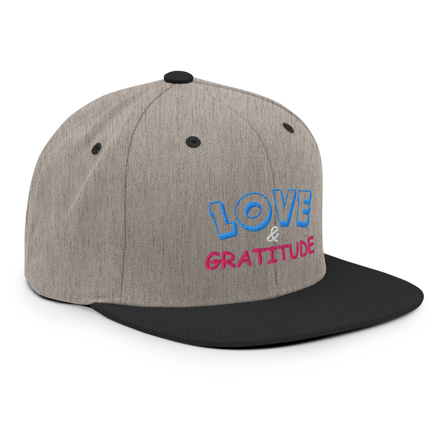 Love & Gratitude Snapback Hat