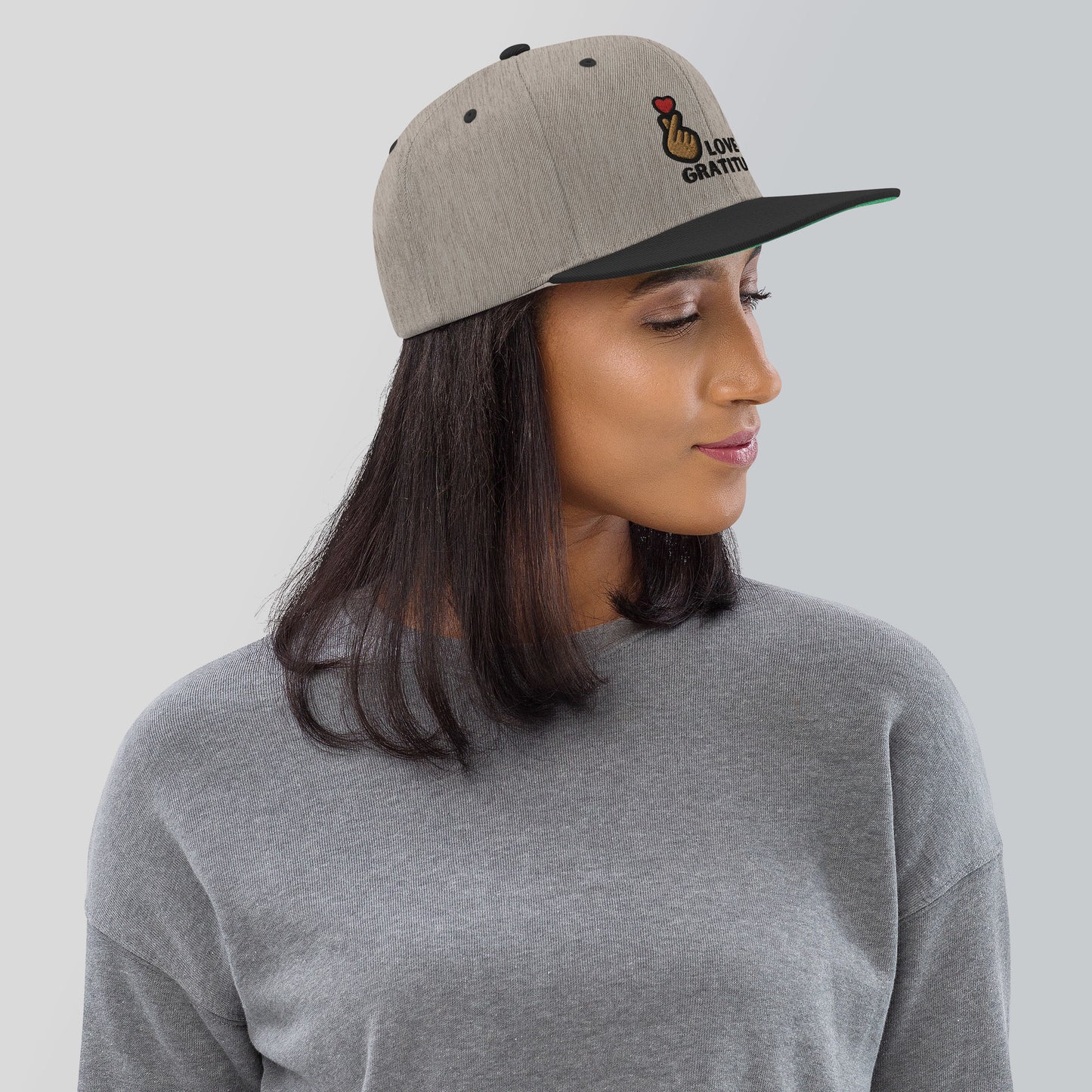 Love & Gratitude Snapback Hat
