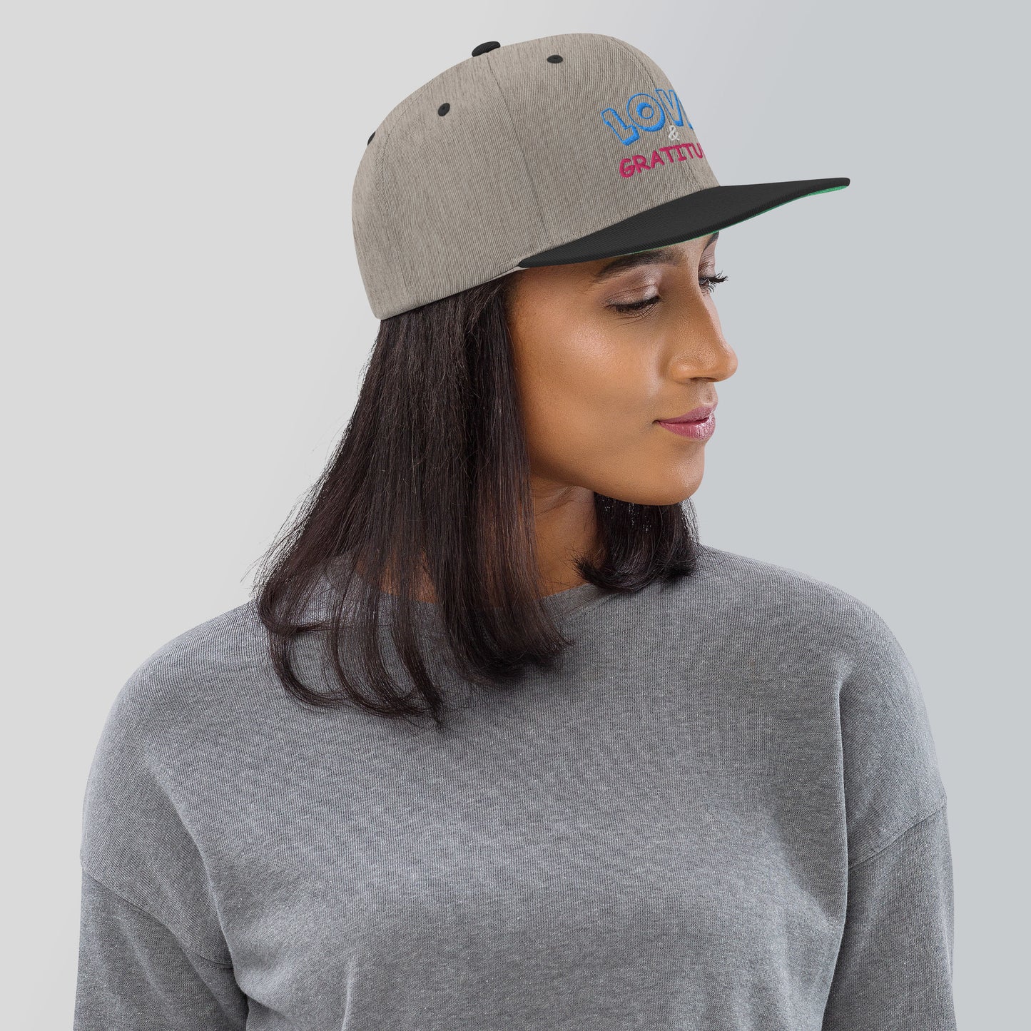 Love & Gratitude Snapback Hat