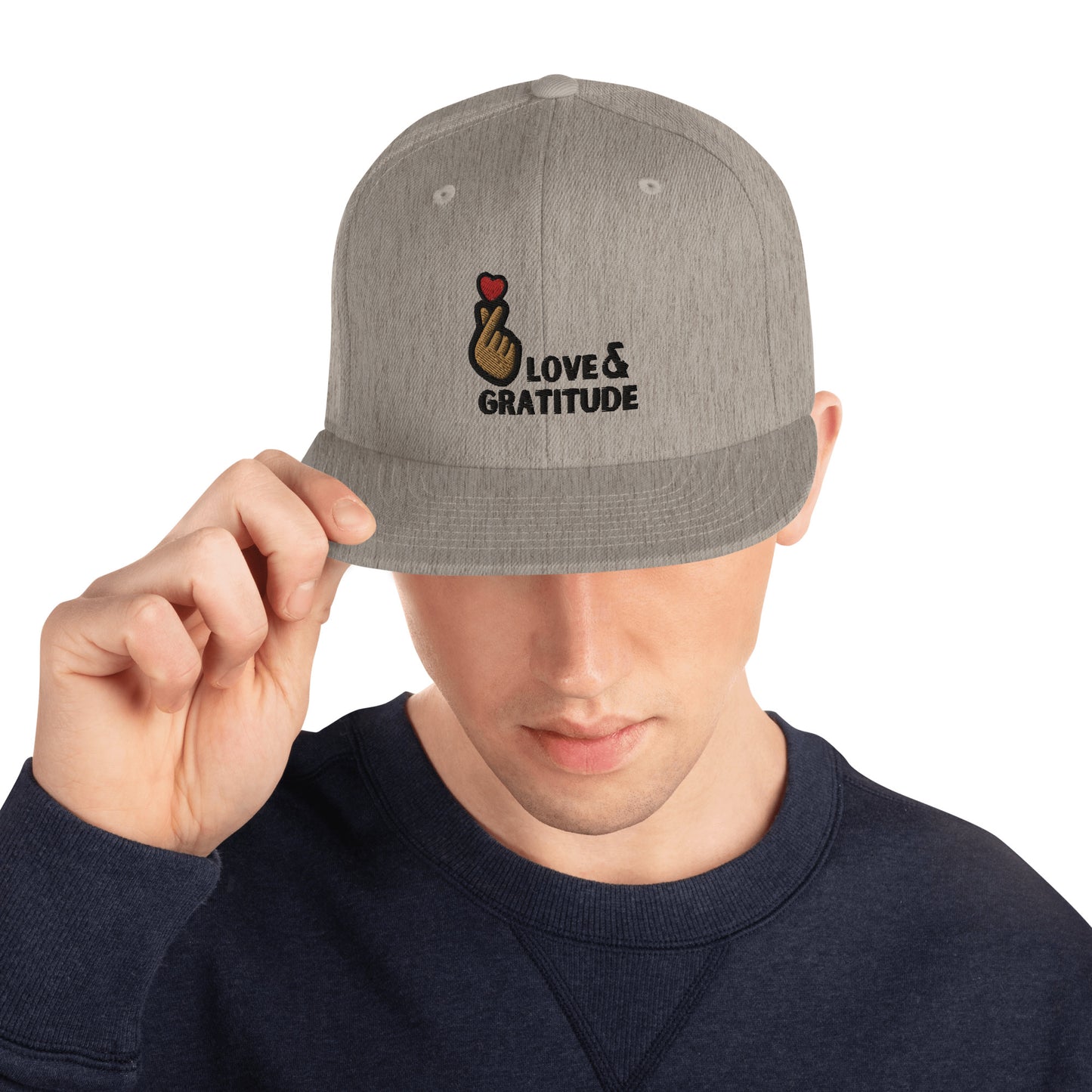 Love & Gratitude Snapback Hat