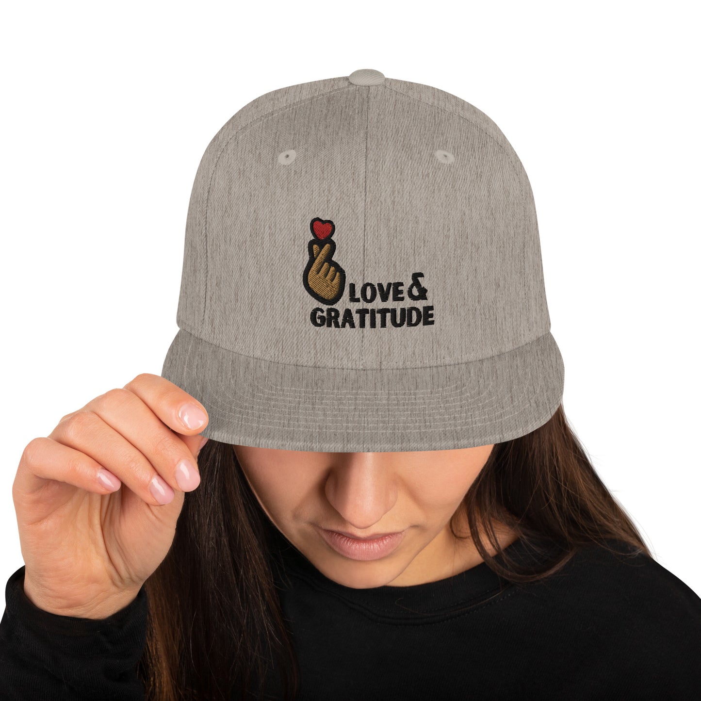 Love & Gratitude Snapback Hat