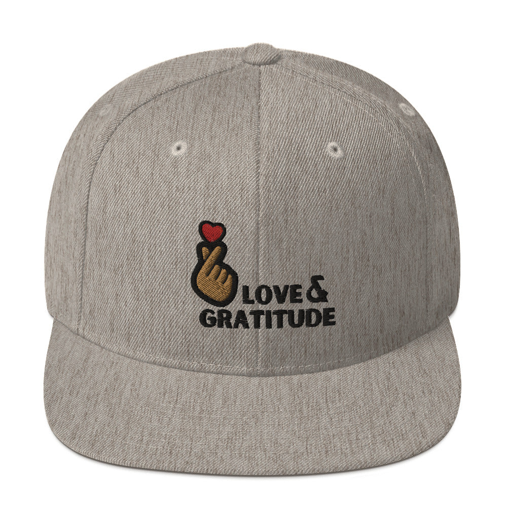 Love & Gratitude Snapback Hat