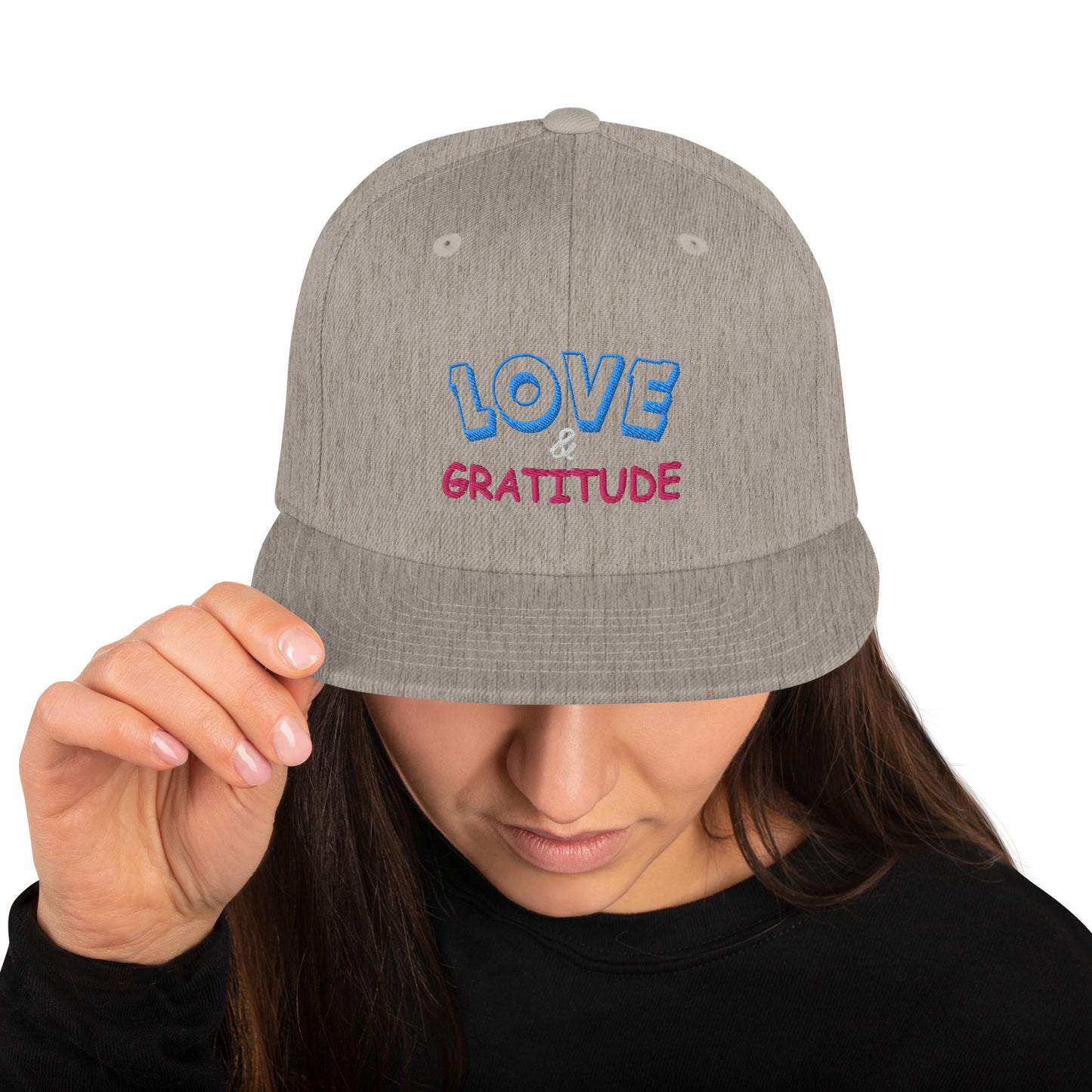 Love & Gratitude Snapback Hat