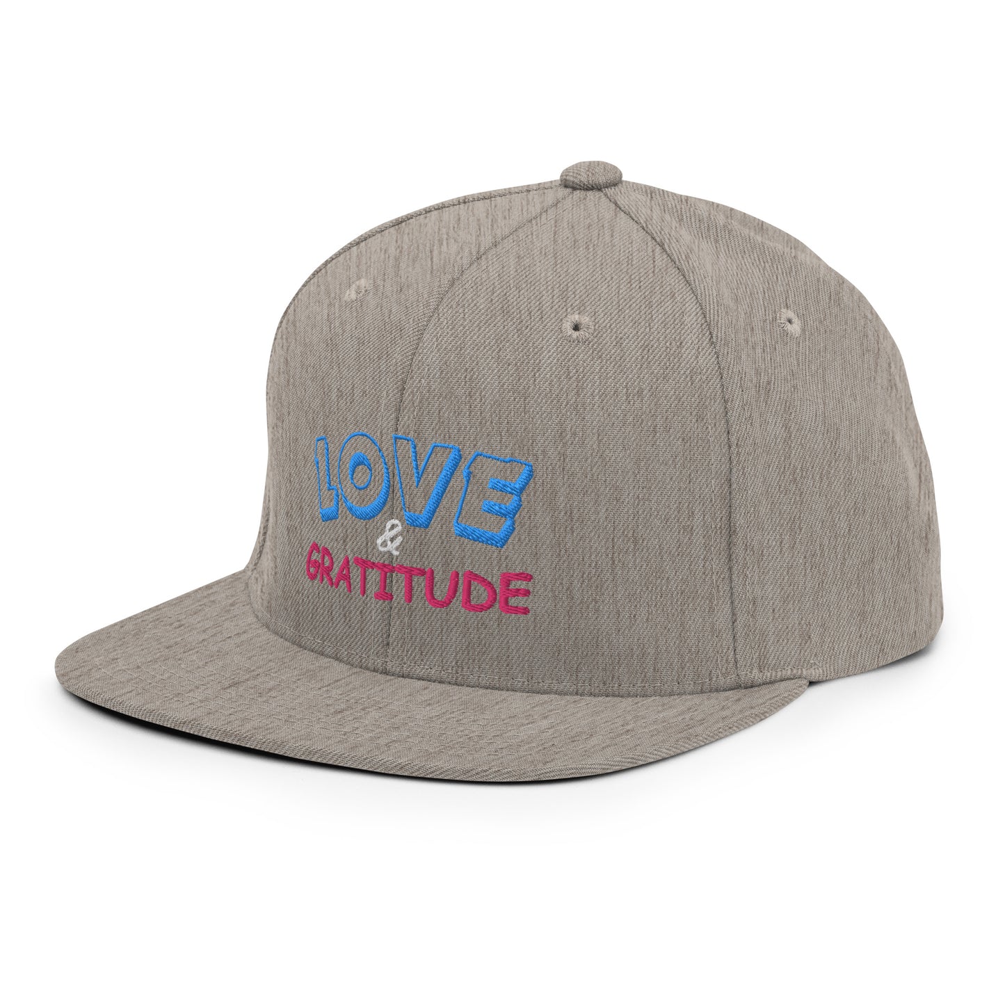 Love & Gratitude Snapback Hat
