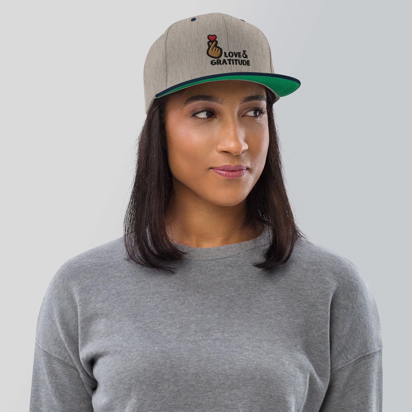 Love & Gratitude Snapback Hat