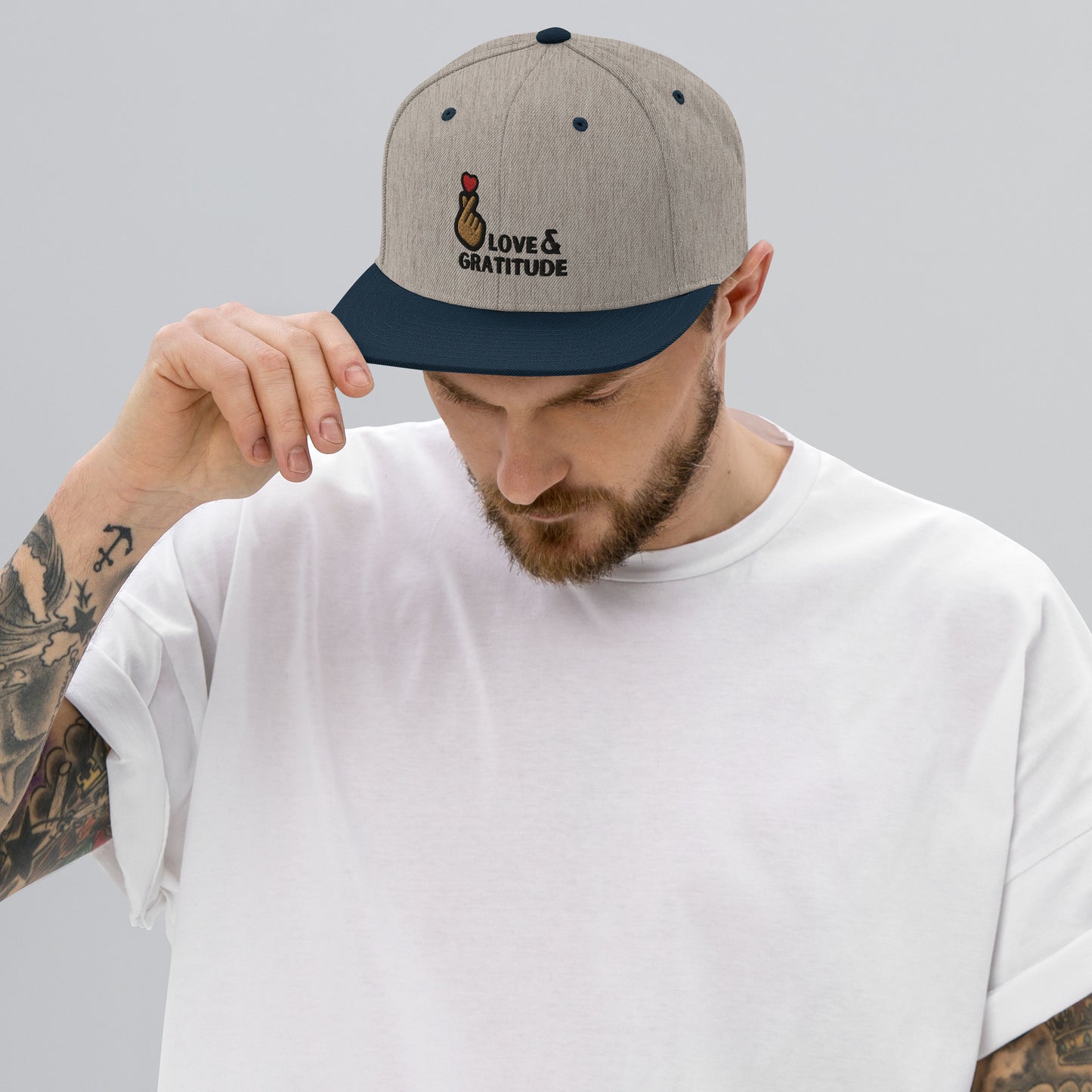 Love & Gratitude Snapback Hat