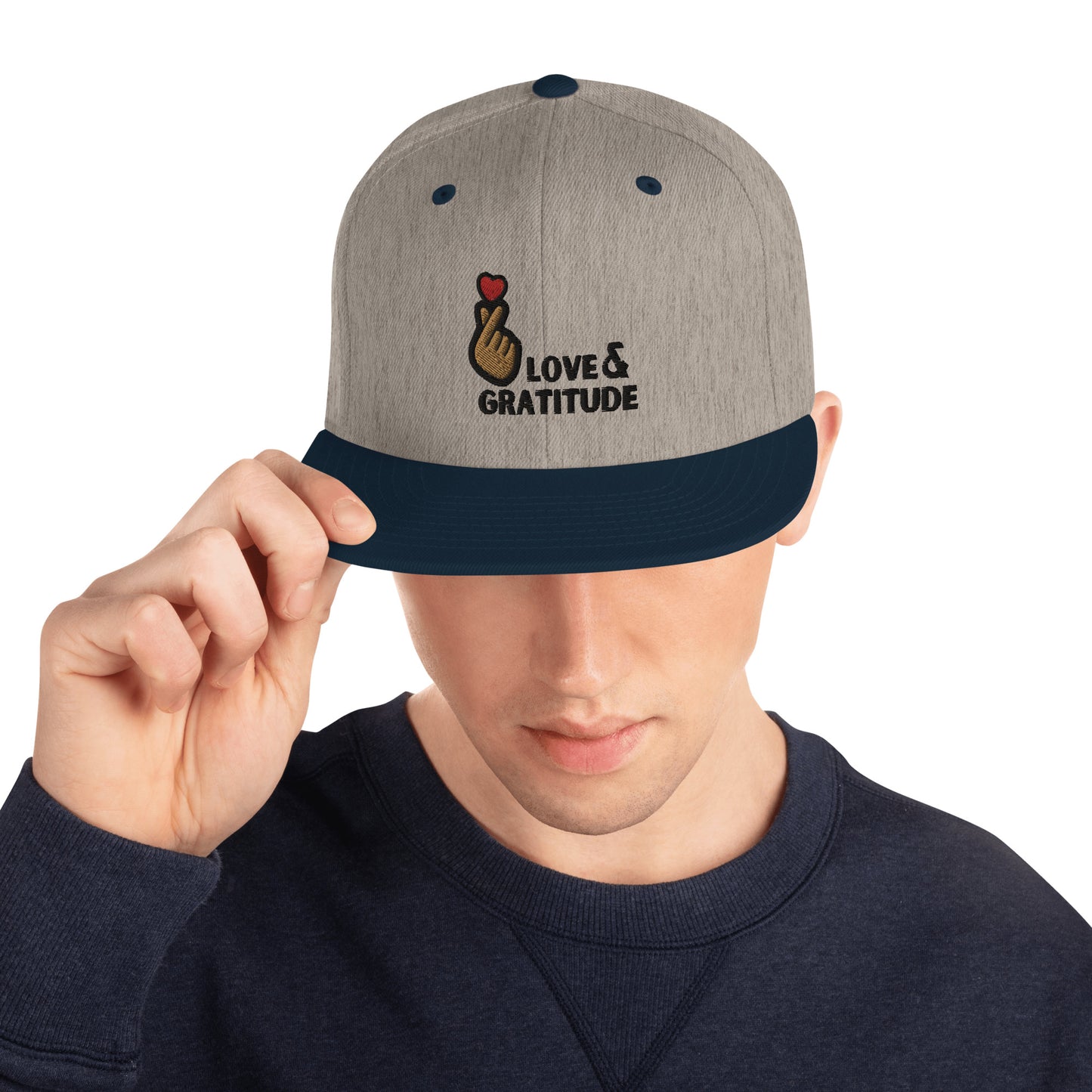 Love & Gratitude Snapback Hat