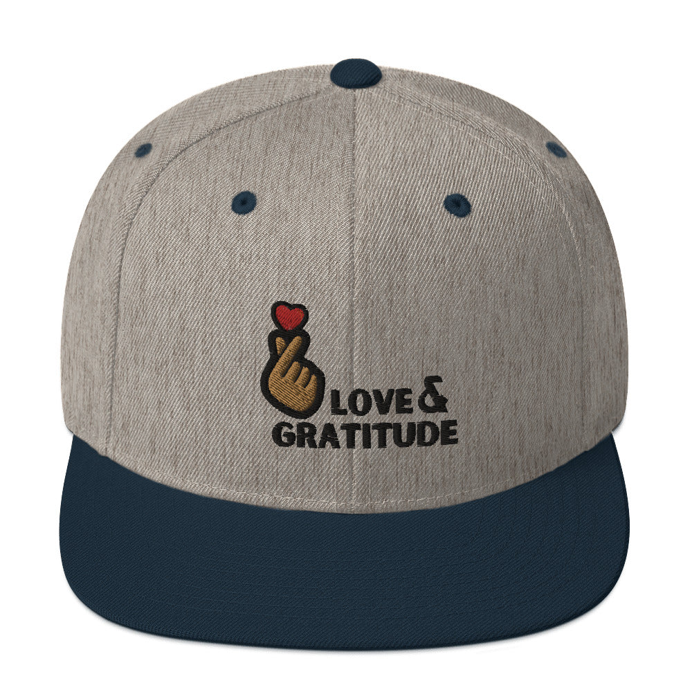 Love & Gratitude Snapback Hat