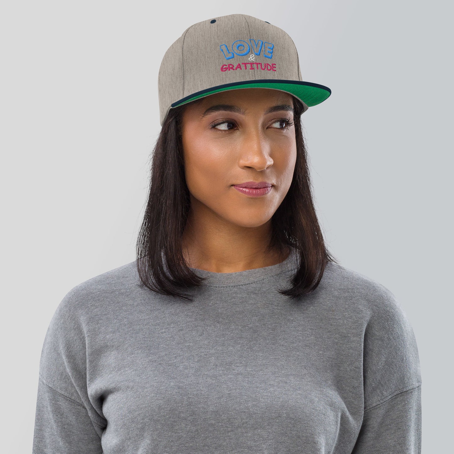 Love & Gratitude Snapback Hat