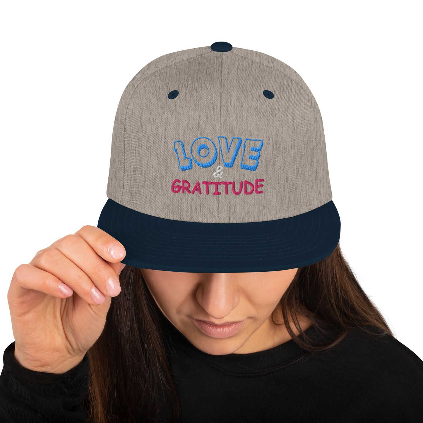 Love & Gratitude Snapback Hat