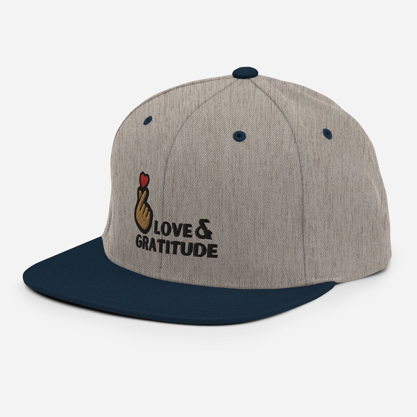 Love & Gratitude Snapback Hat