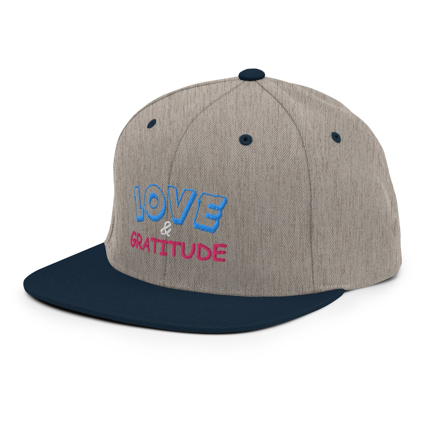 Love & Gratitude Snapback Hat