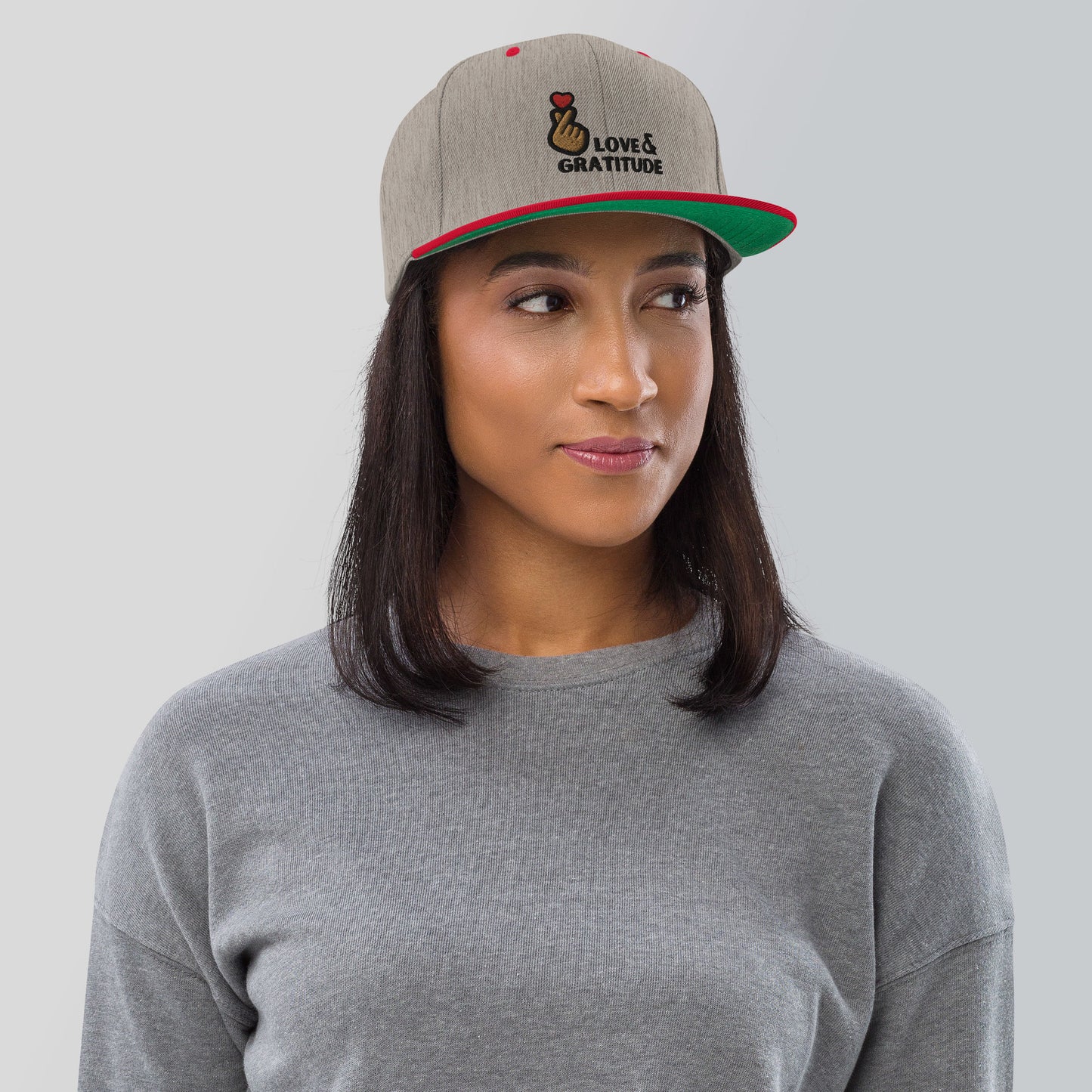 Love & Gratitude Snapback Hat