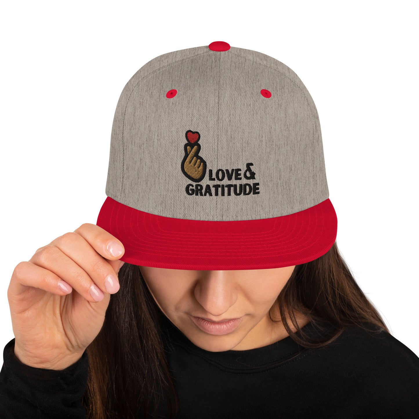 Love & Gratitude Snapback Hat