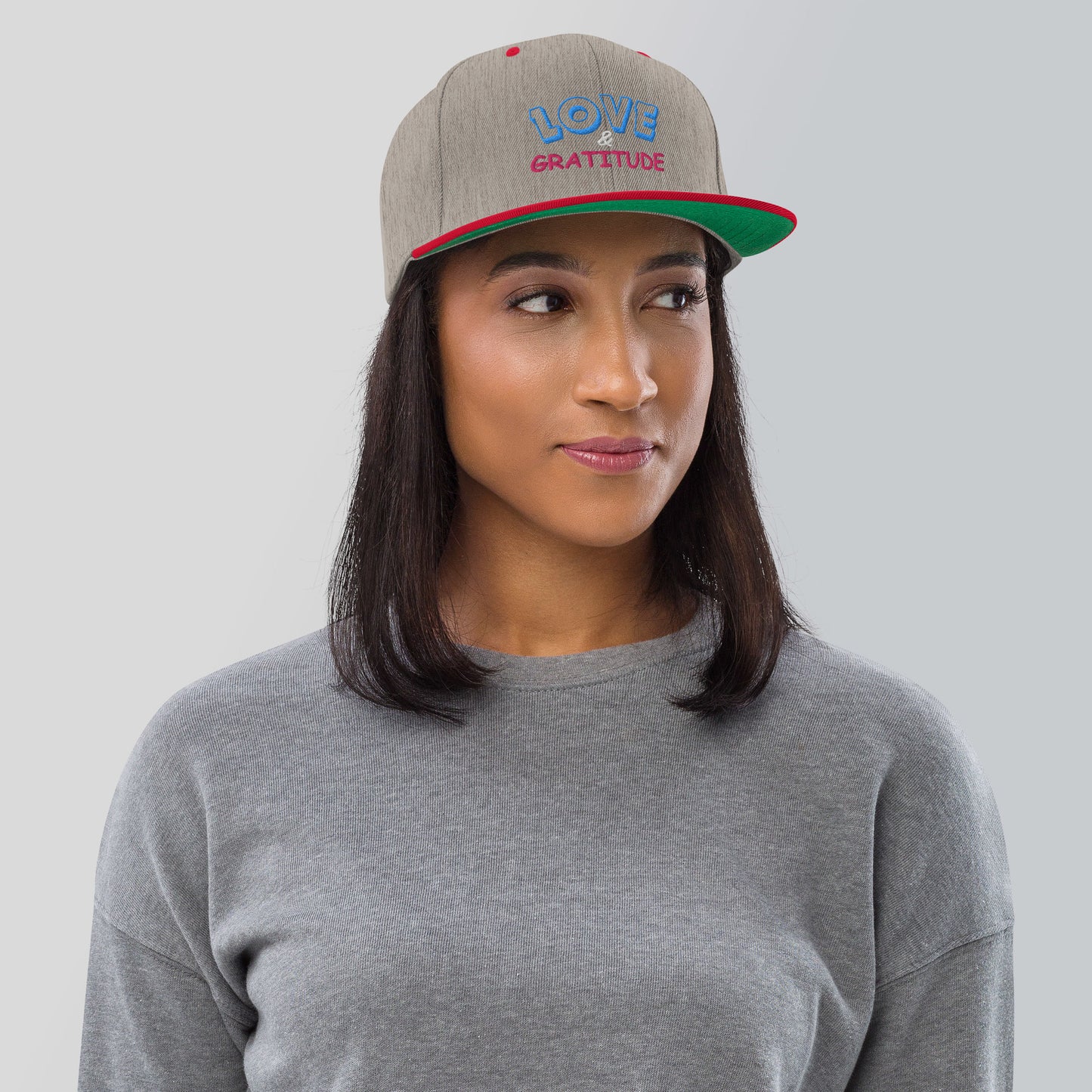 Love & Gratitude Snapback Hat