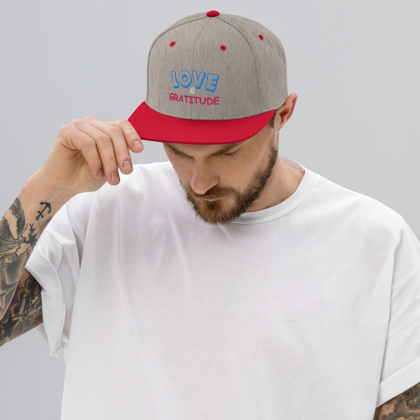 Love & Gratitude Snapback Hat