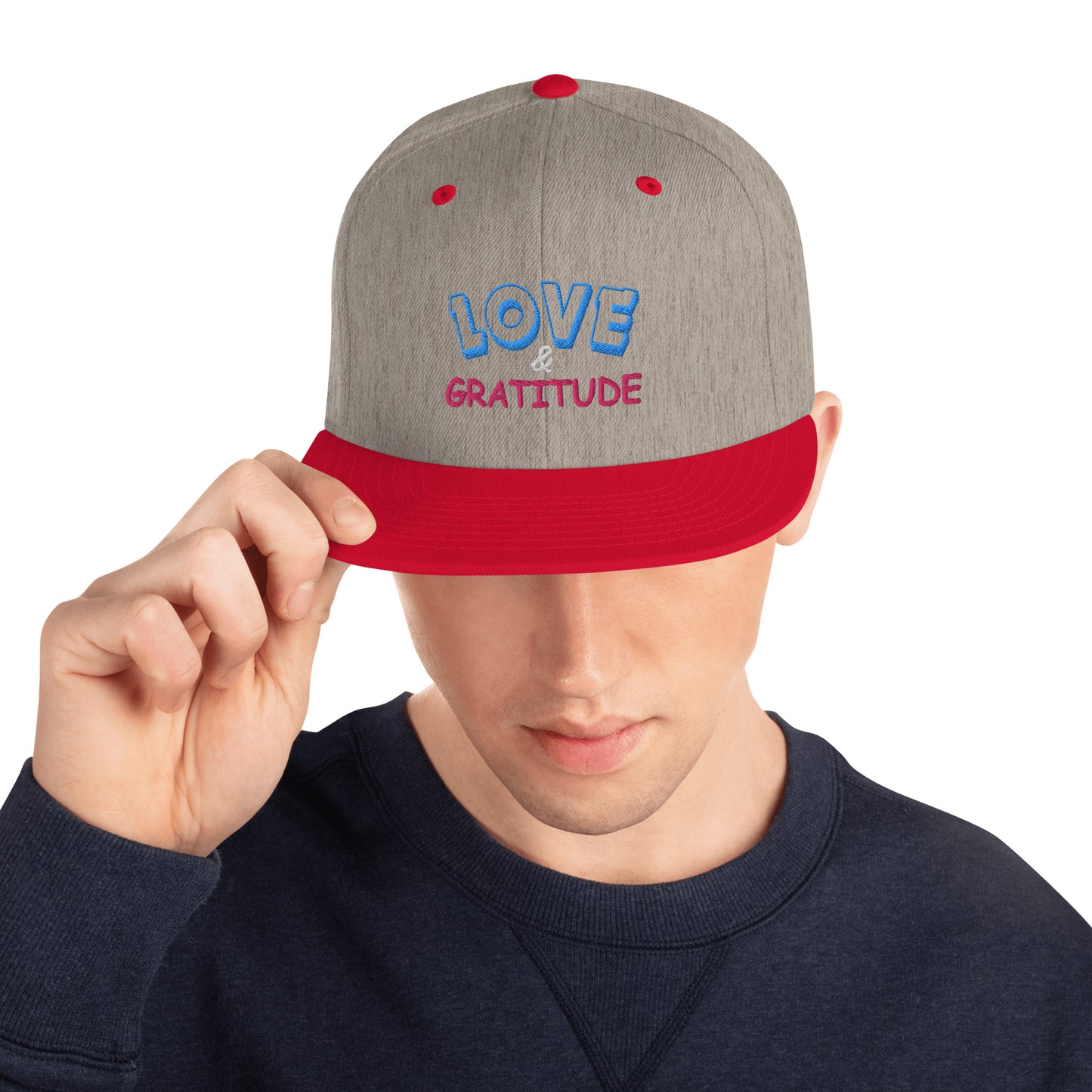 Love & Gratitude Snapback Hat