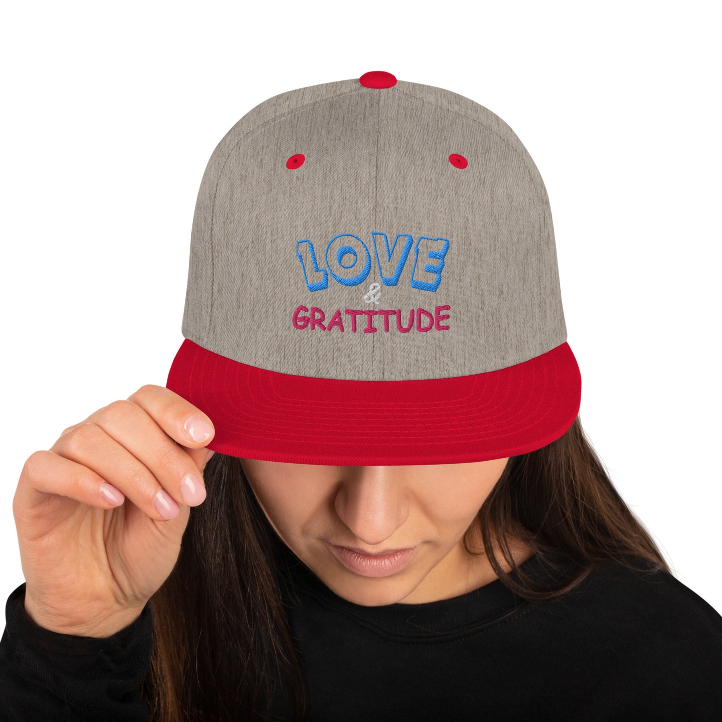 Love & Gratitude Snapback Hat