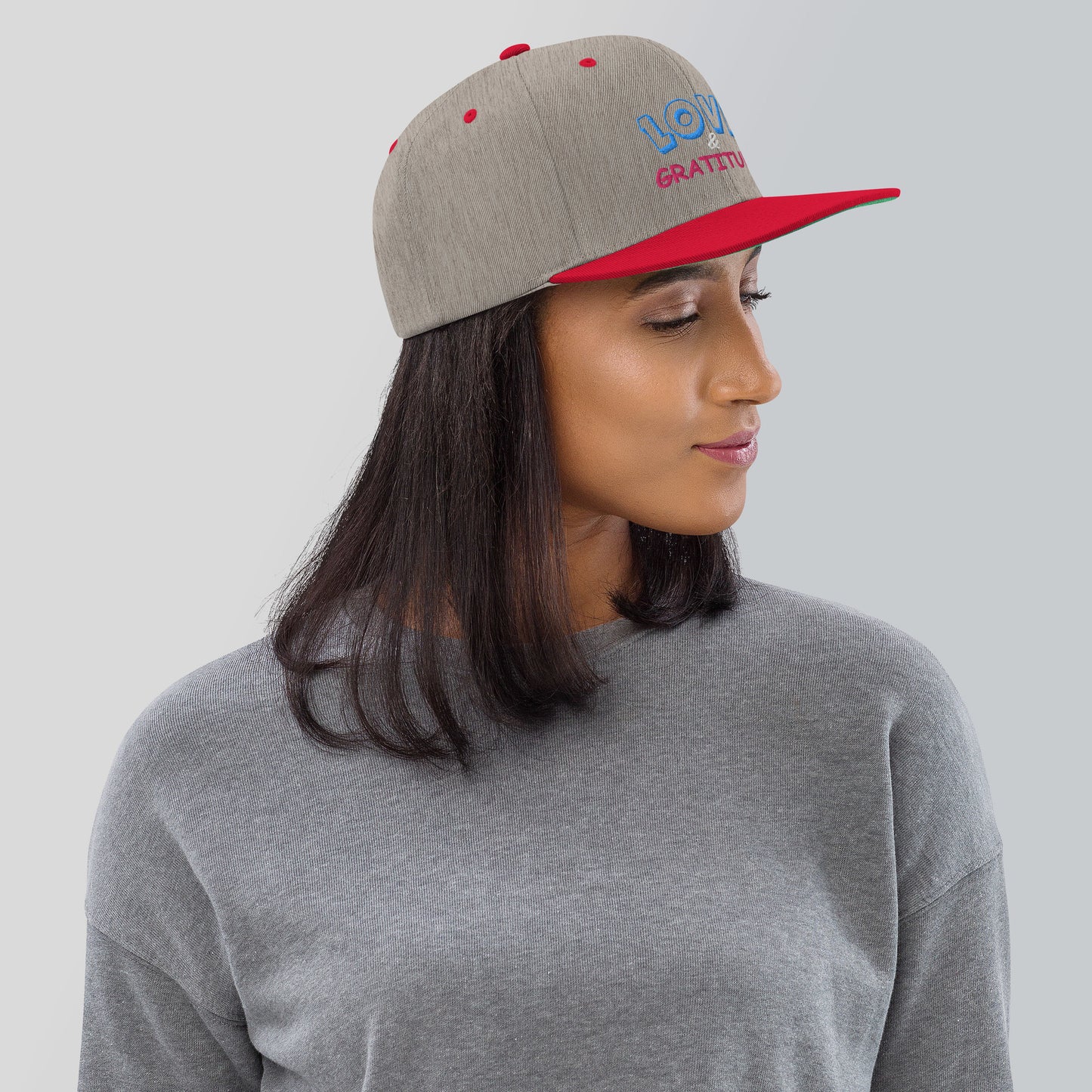 Love & Gratitude Snapback Hat