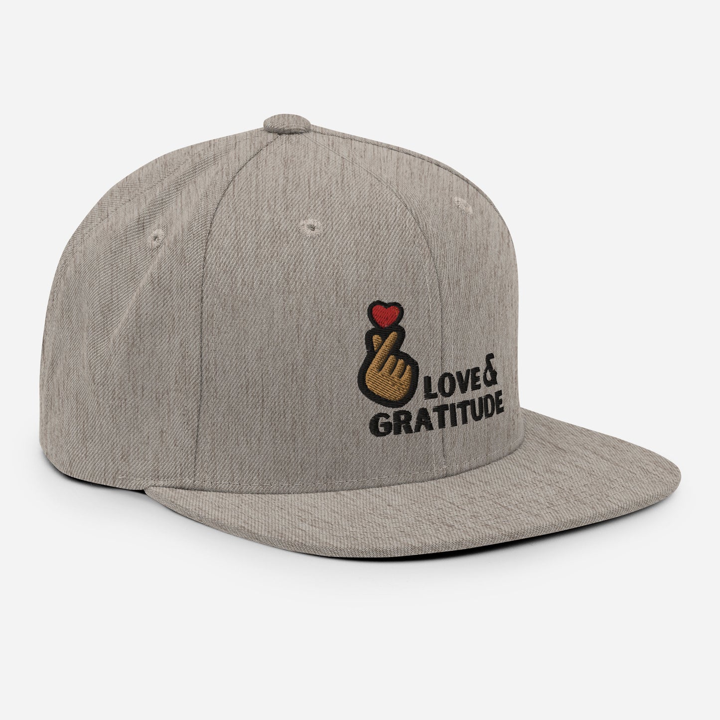 Love & Gratitude Snapback Hat