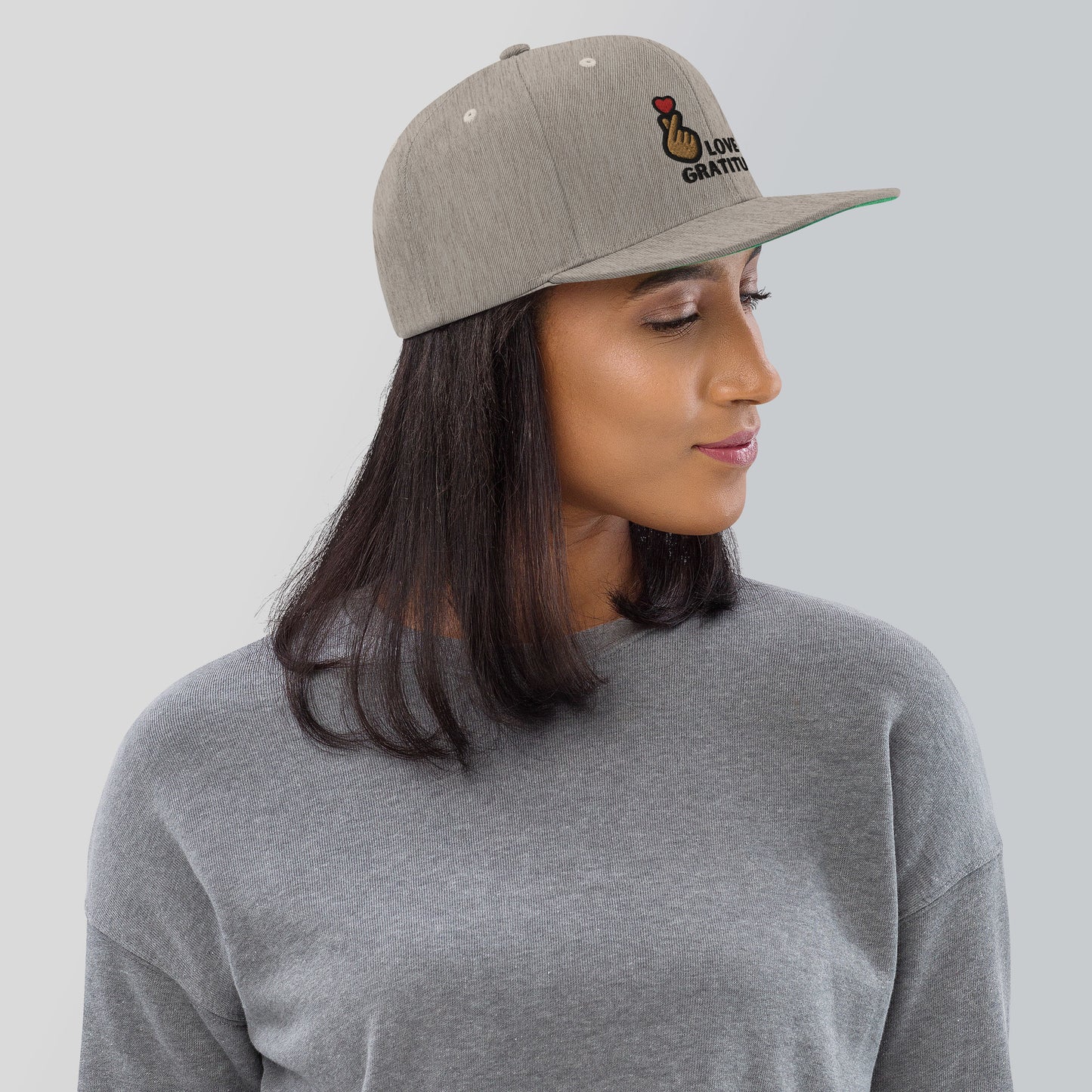Love & Gratitude Snapback Hat