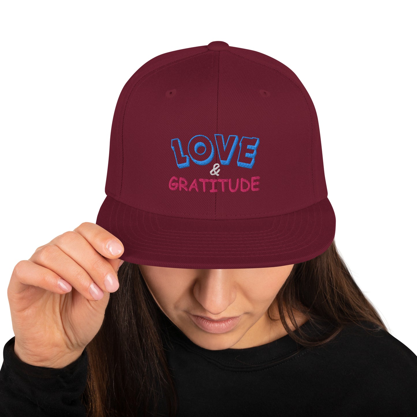 Love & Gratitude Snapback Hat