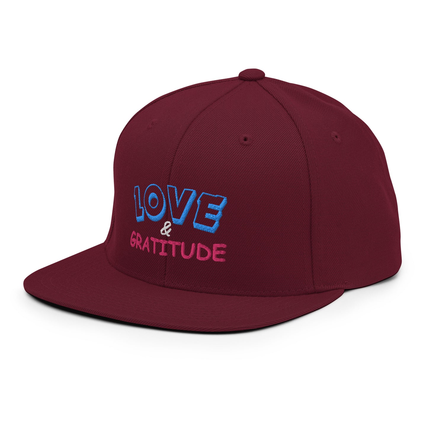 Love & Gratitude Snapback Hat