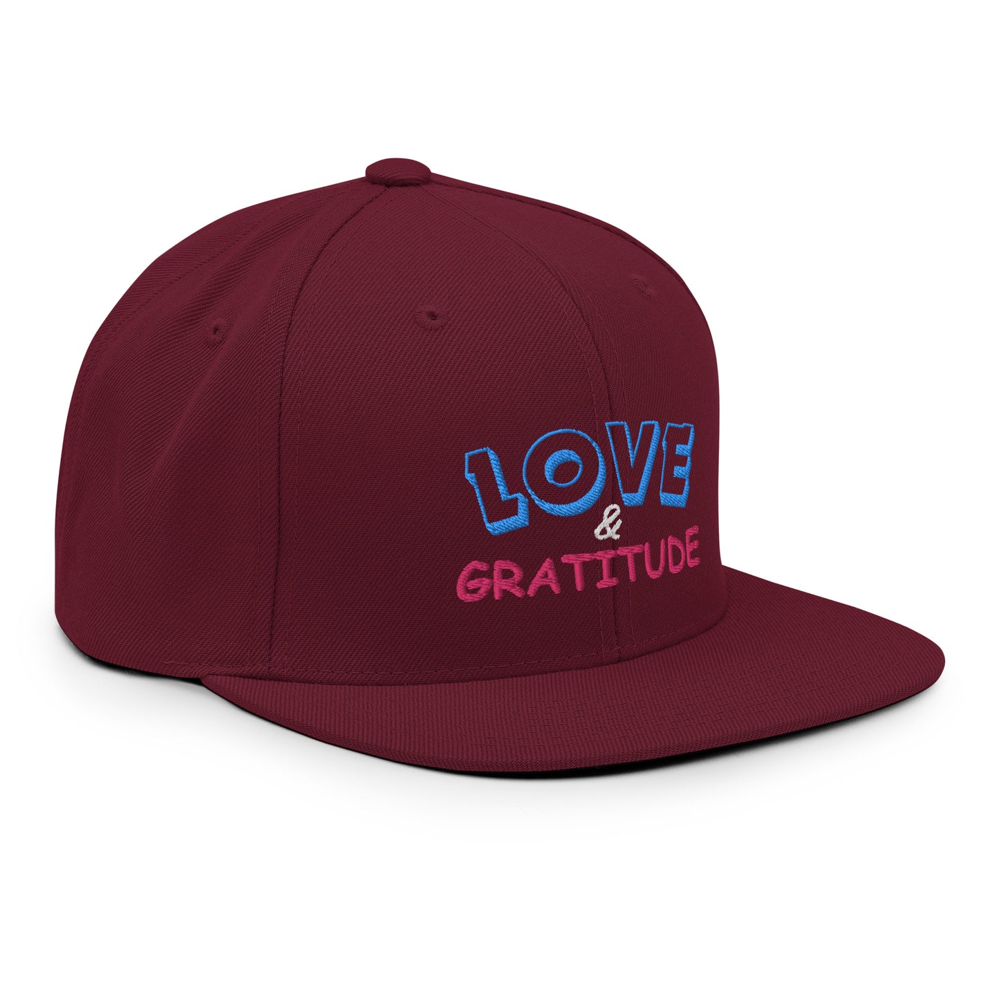 Love & Gratitude Snapback Hat
