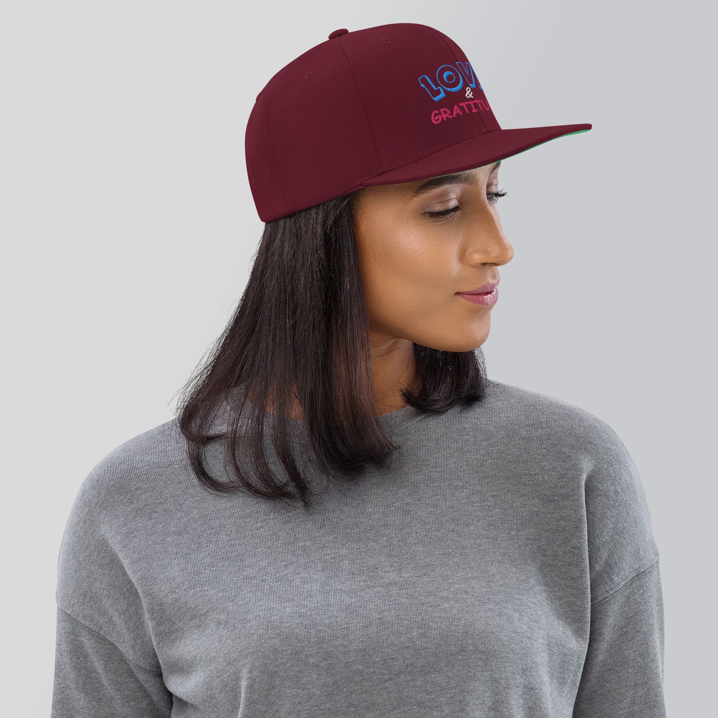 Love & Gratitude Snapback Hat