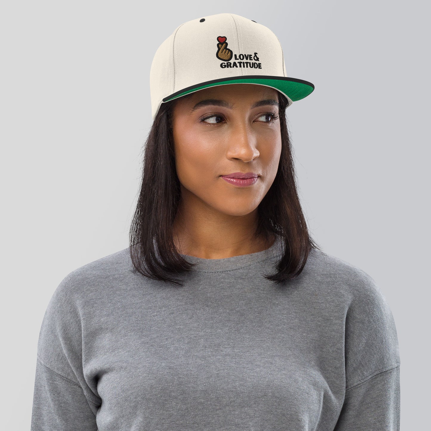 Love & Gratitude Snapback Hat