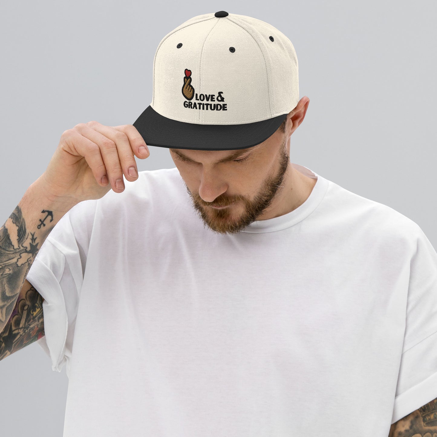 Love & Gratitude Snapback Hat