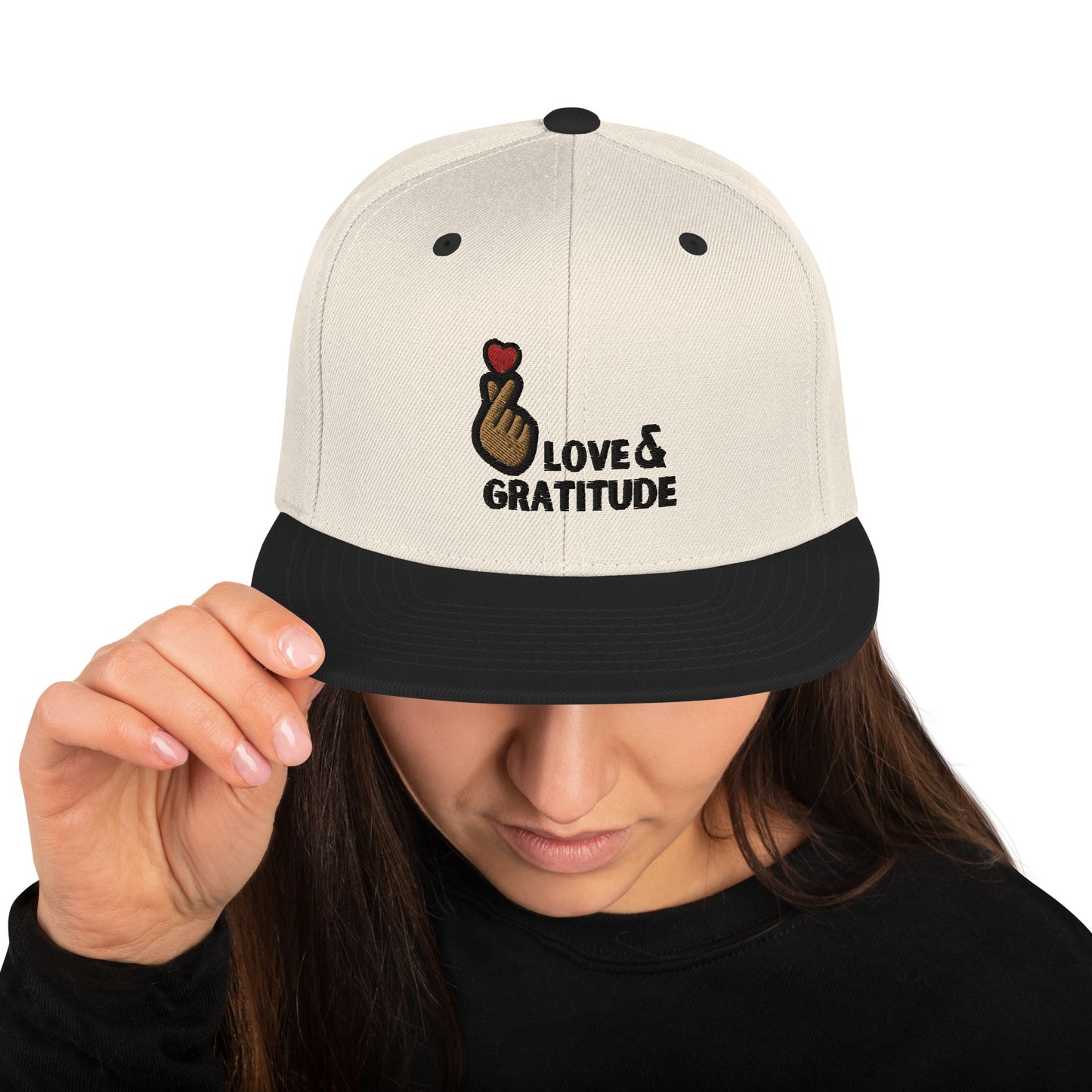 Love & Gratitude Snapback Hat