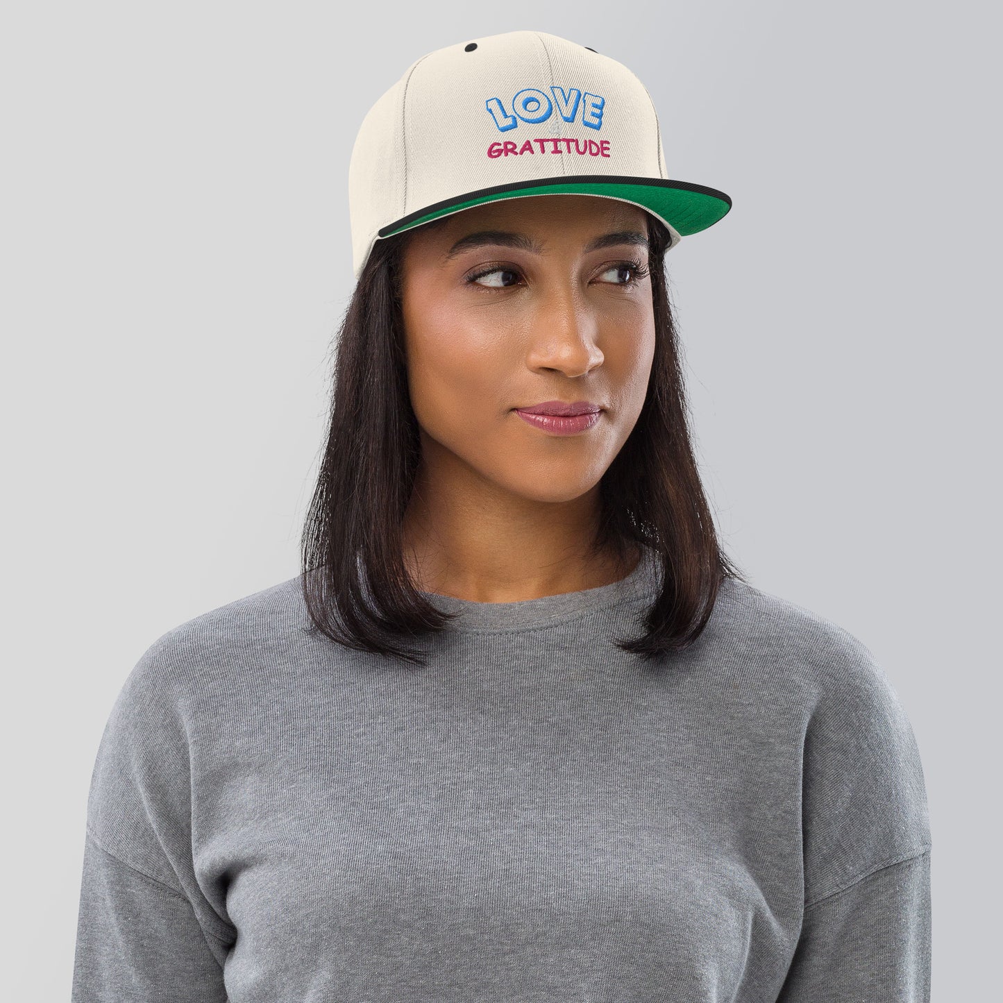 Love & Gratitude Snapback Hat