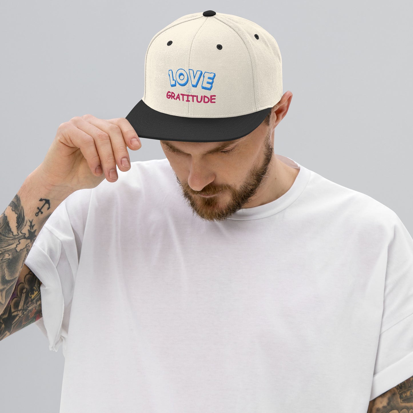 Love & Gratitude Snapback Hat