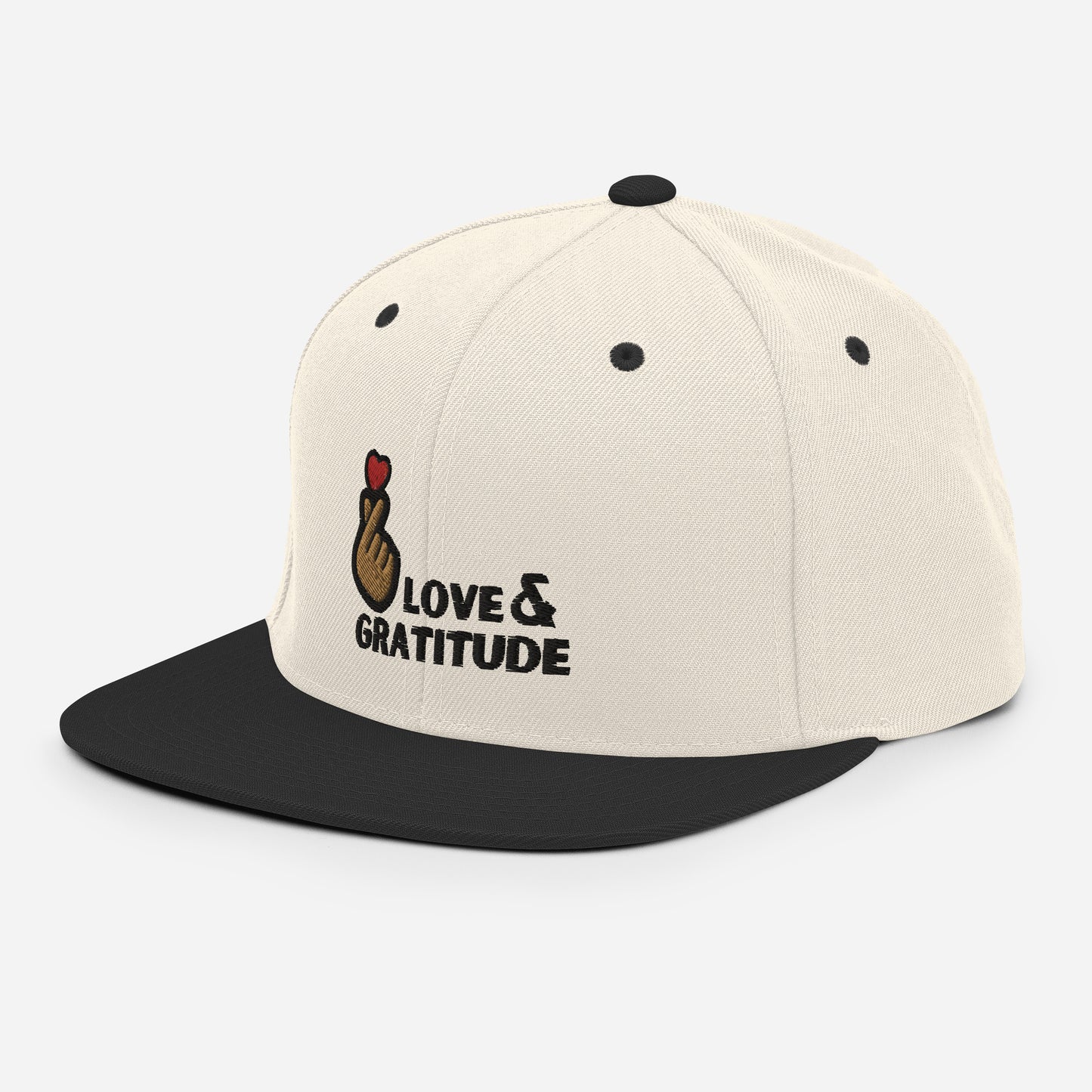 Love & Gratitude Snapback Hat