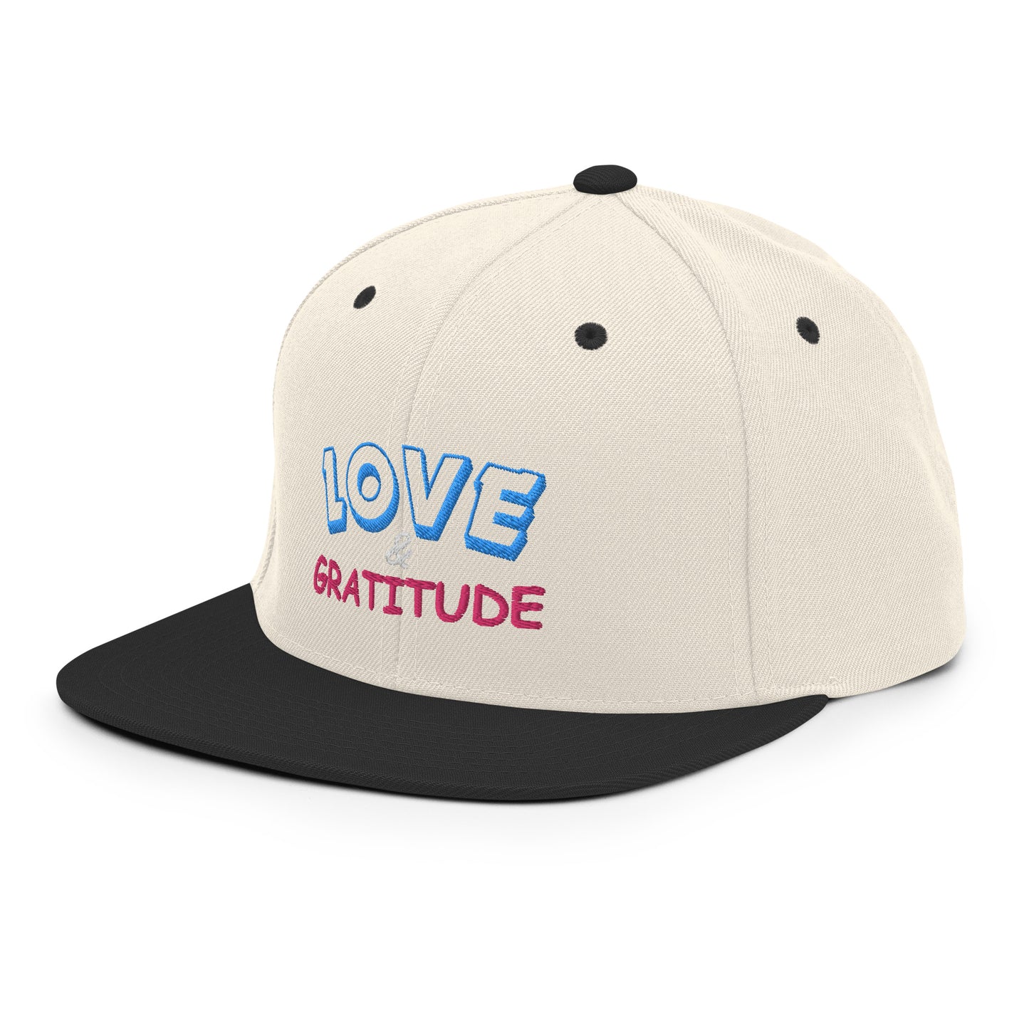 Love & Gratitude Snapback Hat