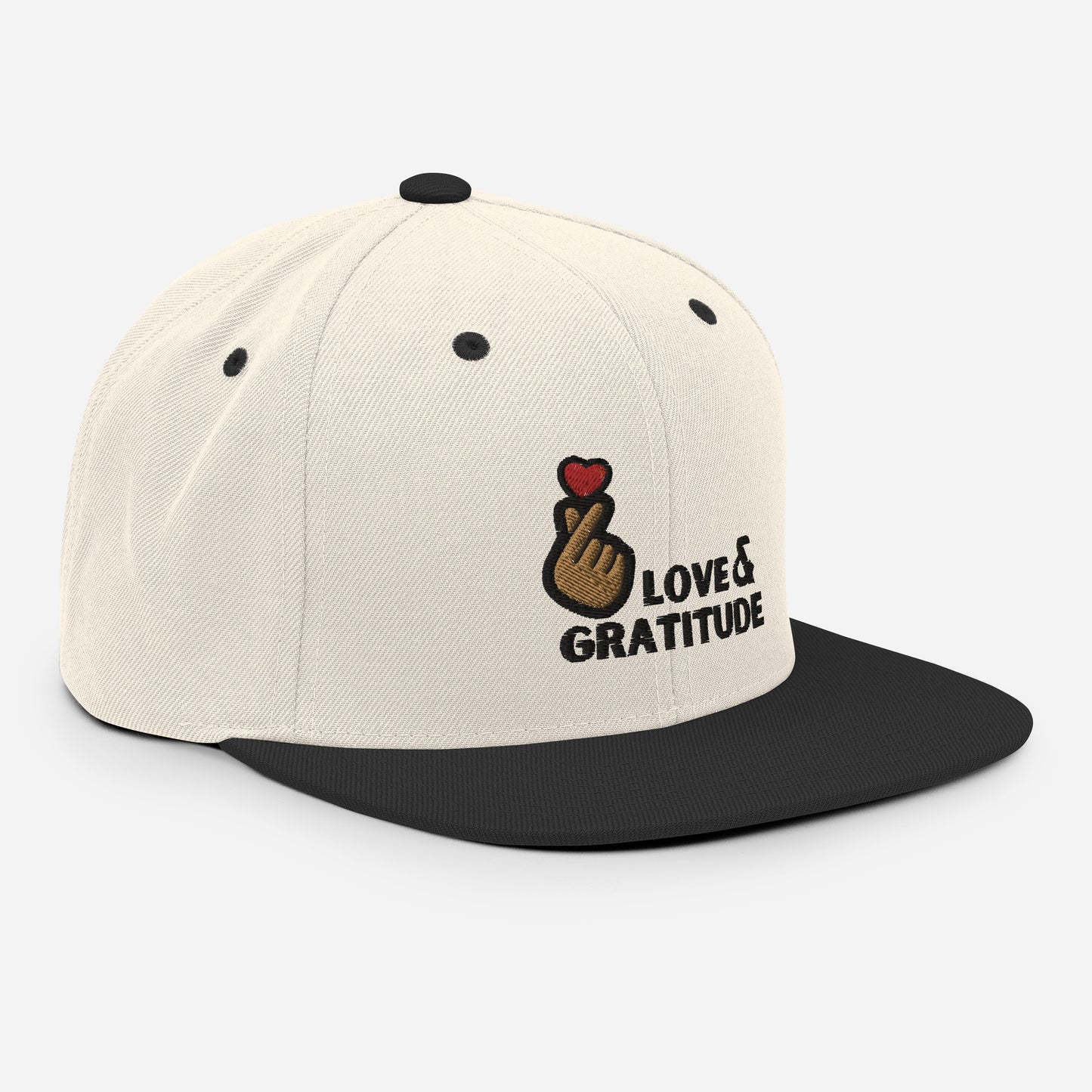 Love & Gratitude Snapback Hat