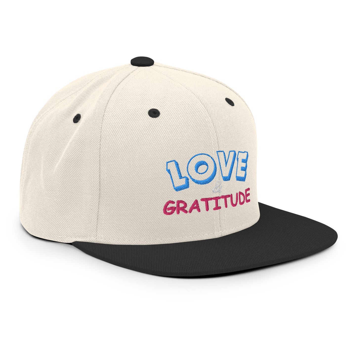 Love & Gratitude Snapback Hat