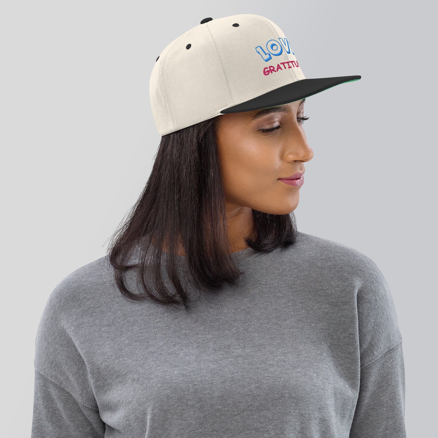 Love & Gratitude Snapback Hat