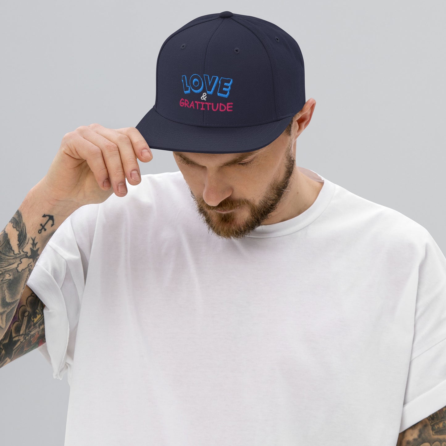 Love & Gratitude Snapback Hat
