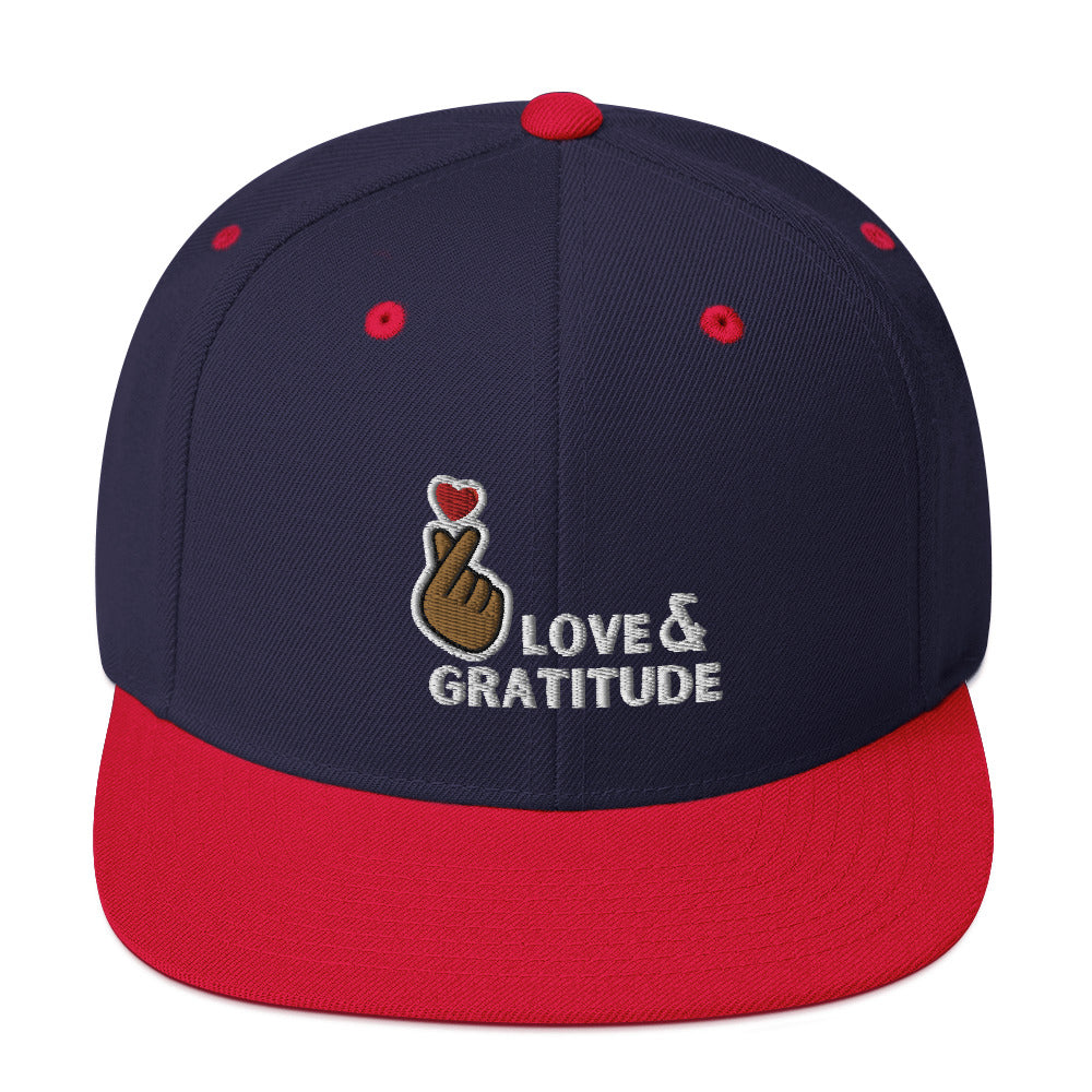 Love & Gratitude Snapback Hat