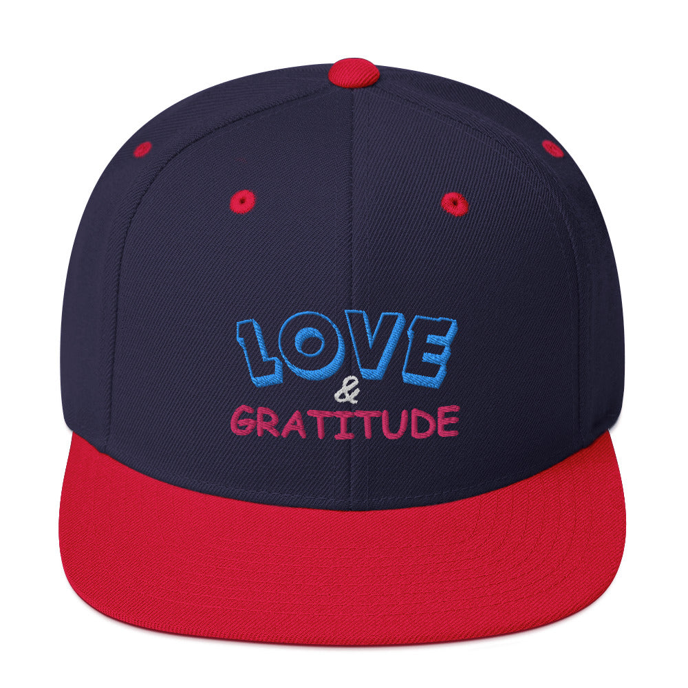 Love & Gratitude Snapback Hat