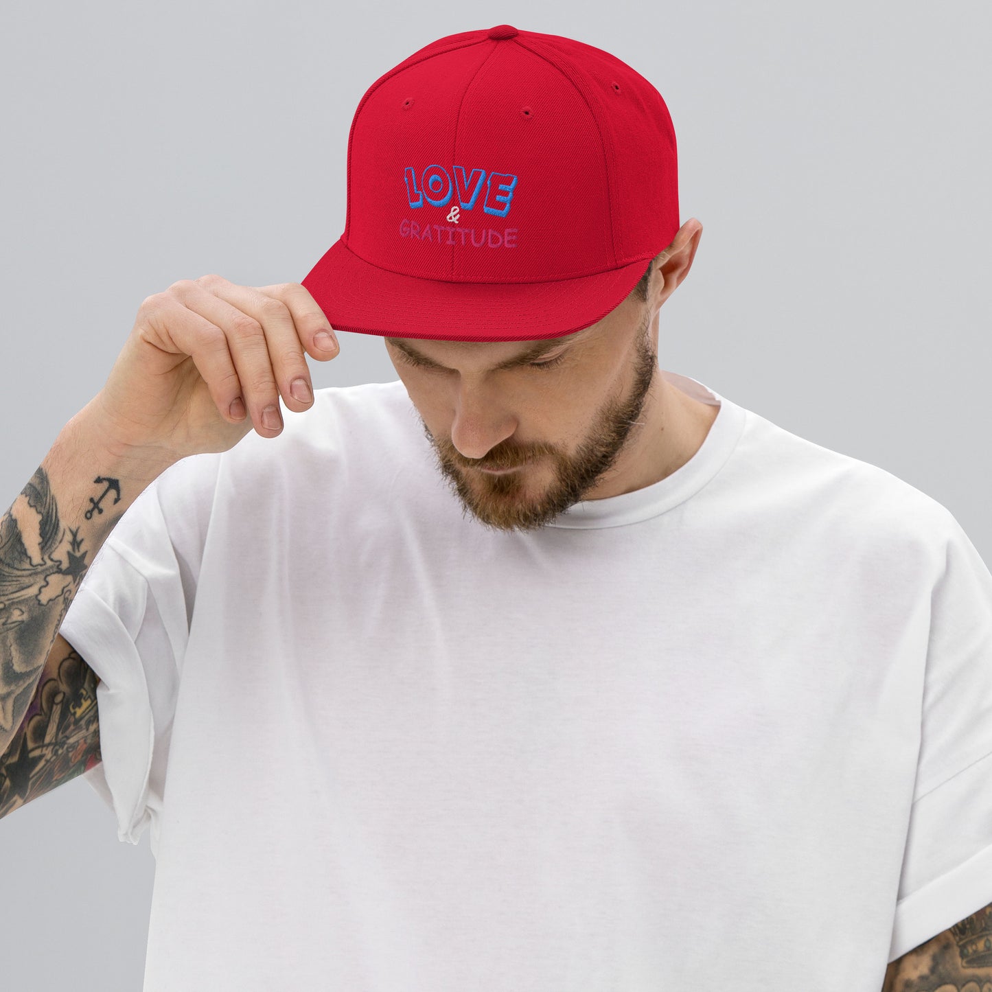 Love & Gratitude Snapback Hat