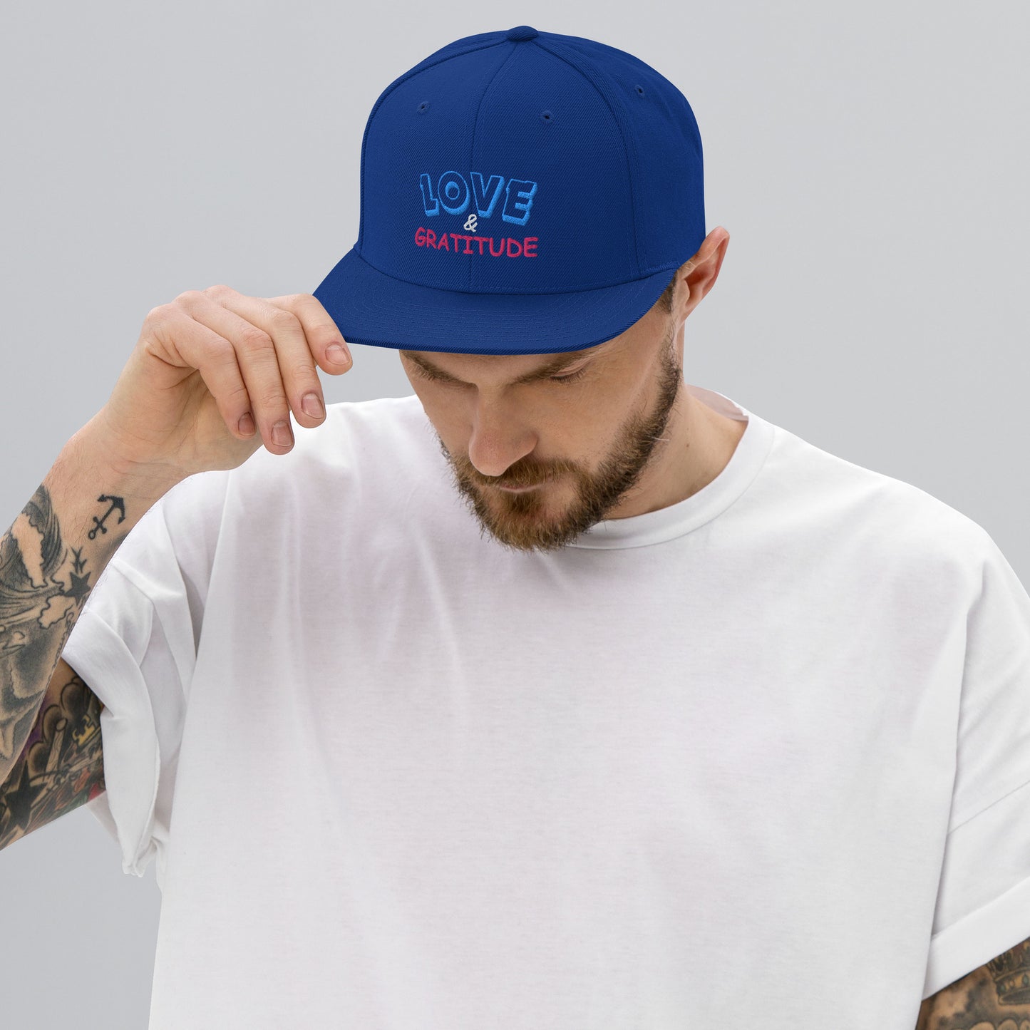 Love & Gratitude Snapback Hat