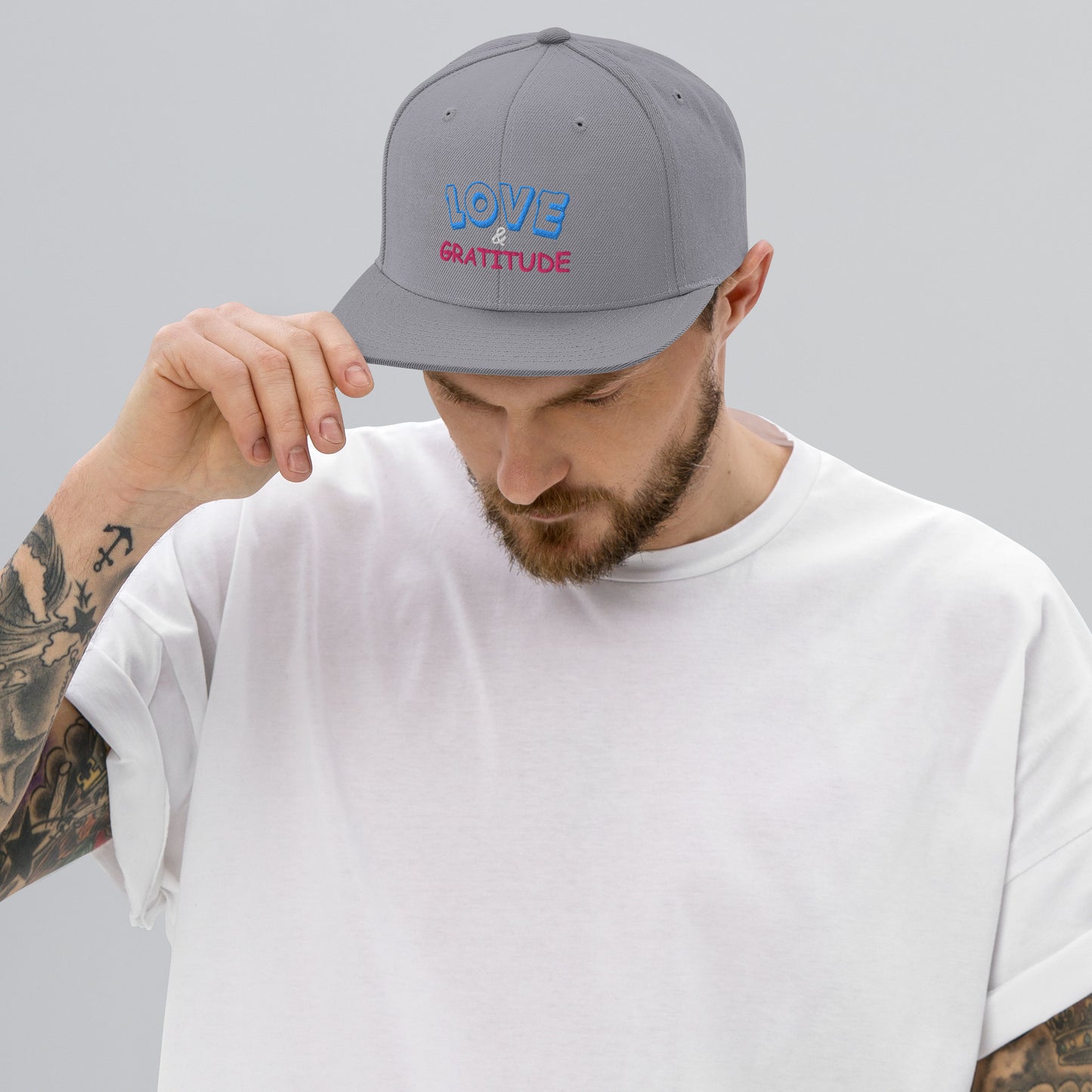 Love & Gratitude Snapback Hat